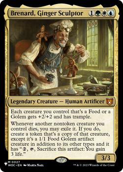 Brenard, Ginger Sculptor #27 | Near Mint | The List Magic MTG - Image 1