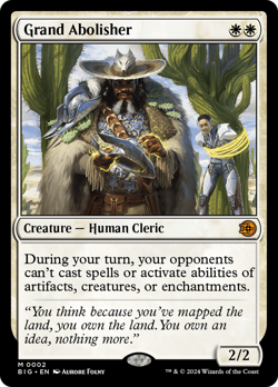 Grand Abolisher 2 | NM Near Mint | BIG The Big Score Magic MTG - Image 1