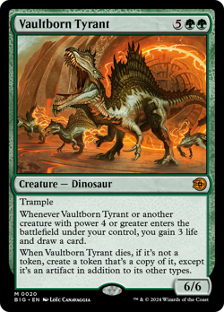 Vaultborn Tyrant 20 | NM Near Mint | BIG The Big Score Outlaws Magic MTG - Image 1