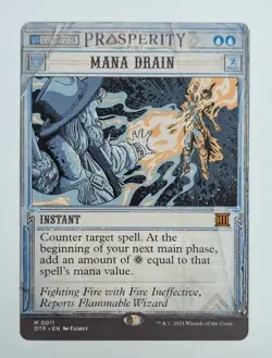 Mana Drain 11 | NM Near Mint | OTP Breaking News Magic MTG - Image 1