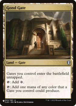 Gond Gate #353 | Near Mint | The List Magic MTG - Image 1