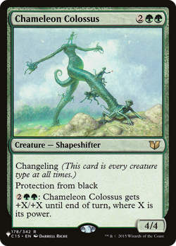 Chameleon Colossus #178 | Near Mint | The List Magic MTG - Image 1