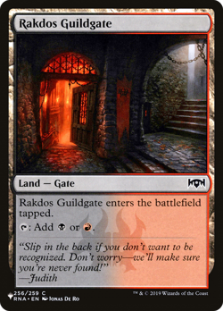Rakdos Guildgate #256 | Near Mint | The List Magic MTG - Image 1
