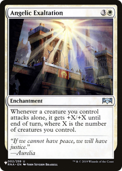 Angelic Exaltation 2 | Near Mint | The List Magic MTG - Image 1