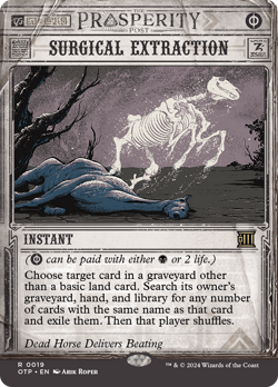 Surgical Extraction 19 | NM Near Mint | OTP Breaking News Magic MTG - Image 1