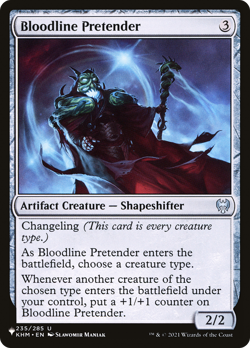 Bloodline Pretender #235 | Near Mint | The List Magic MTG - Image 1