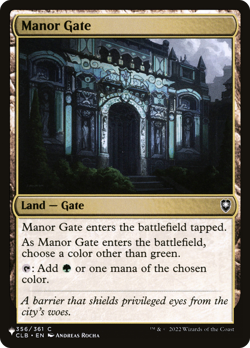 Manor Gate #356 | Near Mint | The List Magic MTG - Image 1