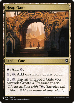 Heap Gate #354 | Near Mint | The List Magic MTG - Image 1