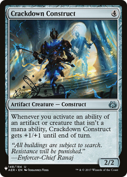 Crackdown Construct 148 | Near Mint | The List Magic MTG - Image 1