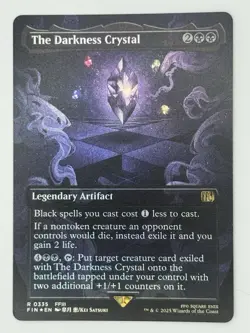 The Darkness Crystal (Borderless) Final Fantasy Foil - Image 1
