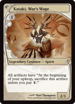 Kataki, War's Wage (Future Sight) #148 | NM | Mystery Booster 2 MB2 | Magic MTG - Image 1