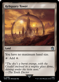 Reliquary Tower #296 | Near Mint | Doctor Who Magic MTG - Image 1