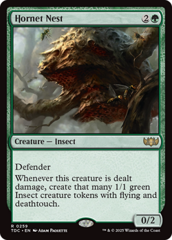 Hornet Nest #259 | Near Mint | Tarkir Dragonstorm Commander TDC Magic MTG - Image 1