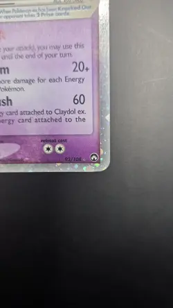 Claydol EX 93/108 — Excellent Condition — Power Keepers — Vintage Pokemon Card - Image 5