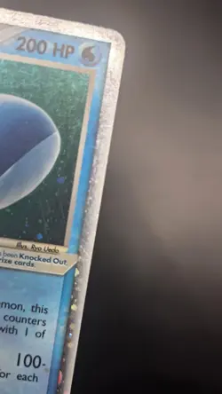 Wailord EX 100/100 — LP/MP — Ex Sandstorm — Holo Rare Vintage Pokemon Card - Image 5