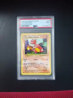 PSA 9 1999 Pokemon Base Set Shadowless Charmeleon #24 - Image 1