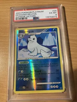 PSA 6 Platinum Dewgong Rev.Foil Supreme Victors 2009 Pokemon - Image 1