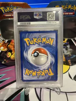 Pokemon Alakazam TCG LV.X Rising Rivals Holo Card 103 Psa 9 - Image 2