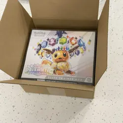 Pokemon S&V Prismatic Evolutions Elite Trainer Box ETB Factory Sealed With Case - Image 1