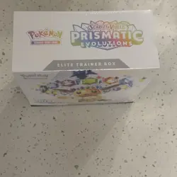 Pokemon S&V Prismatic Evolutions Elite Trainer Box ETB Factory Sealed With Case - Image 5
