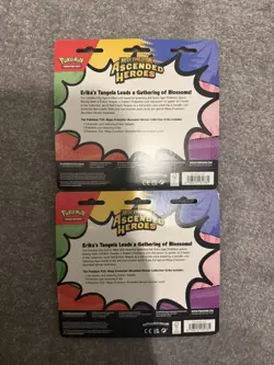 Pokemon TCG: Mega Evolution Ascended Heroes 2 Pack Blister Erika’s Tangela x2 - Image 2