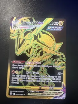 Pokemon TCG Rayquaza VMAX TG29/TG30 Full Art Near Mint Condition - Image 1