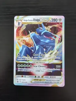 2022 Pokemon Origin Forme Dialga VSTAR SWSH256 Sword & Shield Promo Cards Holo - Image 1