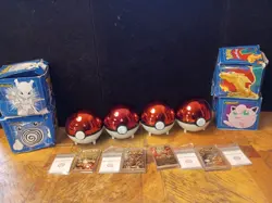Pokemon Ball In 24K Gold Card Lot And Bulk Pokemon Cards And Mystery Pack - Image 4
