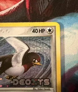 Pokemon TCG Taillow 80/107 EX Deoxys Stamped Reverse Holo Common MP - Image 3