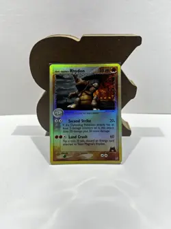 Team Magma's Rhydon - 22/95 - Pokemon Ex Team Magma vs. Aqua Reverse Holo NM - Image 1