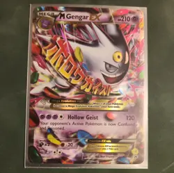 Pokemon TCG M Gengar EX XY166 Mega Evolution Promo Holo MP - Image 1