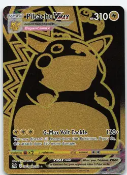 Pikachu VMAX (Secret) TG29/TG30 Rare Holo Lost Origin Trainer Gallery NM Pokemon - Image 1