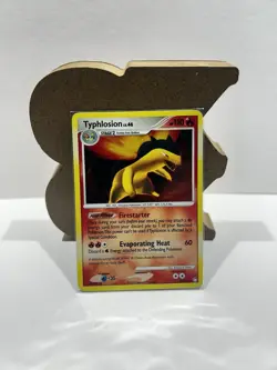 2007 Pokemon Mysterious Treasures Holofoil Typhlosion 16/123 LP - Image 1