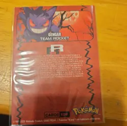 Misprint Gengar #94 Pokemon Holo Shift Team Rocket Silver Topps Peru Error - Image 2