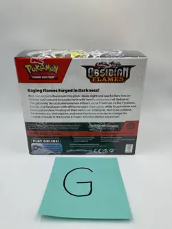 Pokemon TCG Scarlet & Violet - Obsidian Flames Booster Box - 36 Packs - Image 2