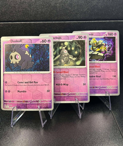 Duskull 018/064, Dusclops 019/064, Dusknoir 020/064 - Pokemon TCG Shrouded Fable - Image 1