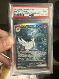 2024 Pokemon Paldean Fates Gardevoir ex Full Art SIR #233/091 PSA 9🔥 - Image 3