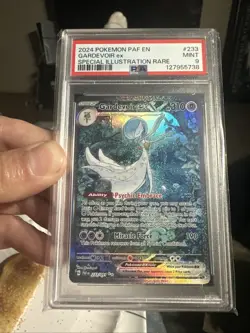 2024 Pokemon Paldean Fates Gardevoir ex Full Art SIR #233/091 PSA 9🔥 - Image 4