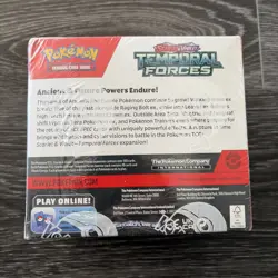 Pokemon Scarlet & Violet Temporal Forces Booster Box English 2024 - Image 2