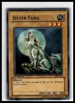 1st Edition Starter Deck: Yugi #SDY-012 Silver Fang - Image 1