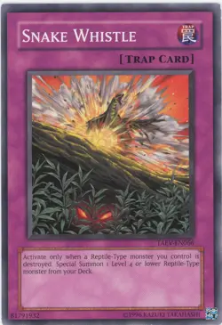 Yugioh Snake Whistle TAEV-EN066 Common LP - Image 1