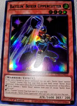 Battlin' Boxer Uppercutter LD10-EN032 Legendary Duelists: Soulburning Volcano... - Image 1