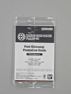 SEALED TCG Bandai Card Games Fest 25-26 Promo PACK-Gundam,OP Luffy, DBZ, Digimon - Image 2