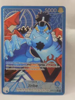 One Piece TCG Jinbei Leader Alt Art OP14-040 - Image 1