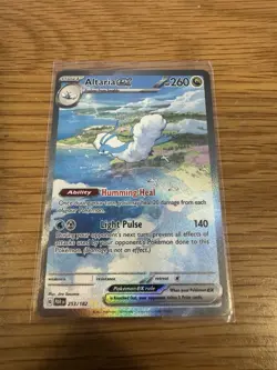 Pokemon TCG Altaria EX Holo Card Sv04: Paradox Rift 253/182 - Image 1
