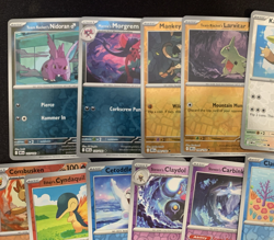 Pokemon Card Bulk lot 50 REVERSE HOLO ONLY -Mixed cards DRI no duplicates - Image 2