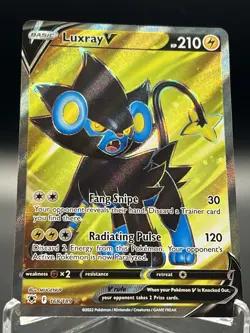 Pokemon TCG Luxray v Astral Radiance Holo Full Art Ultra Rare Card 168/189 - Image 1