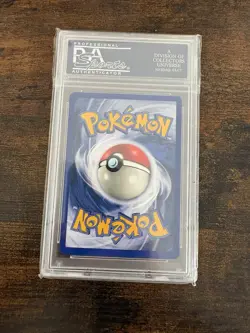 Pokemon Card Fire Energy/ Bill / Pokemon Center Base Set 1st Edition Near Mint - Image 2