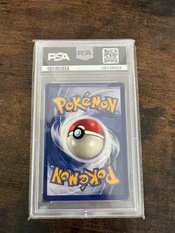 Pokemon Card Fire Energy/ Bill / Pokemon Center Base Set 1st Edition Near Mint - Image 3