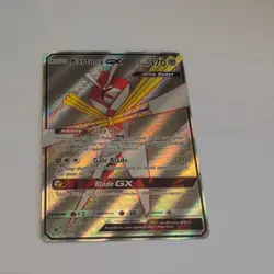 Pokemon TCG Kartana GX Holo Full Art Rare Card Crimson Invasion 106/111 - Image 1